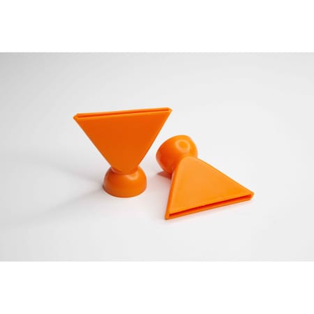 Cedarberg Snap-Loc Systems 1/2 System 2" Flare Nozzle Bag of 25 Orange 8450-117